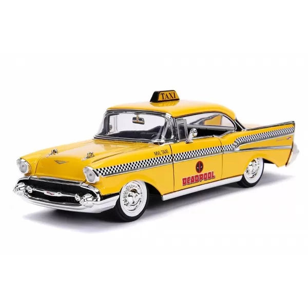 Sárga taxi chevy 1957 halott medence skála 1-től 24-ig