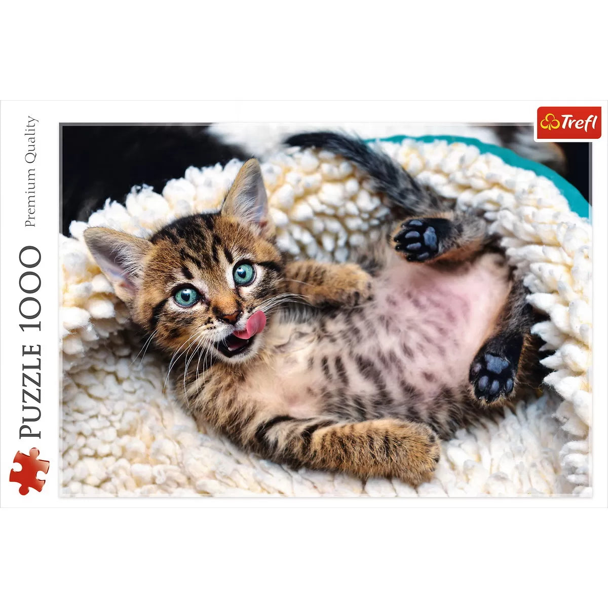 Puzzle trefl 1000 pisicuta vesela