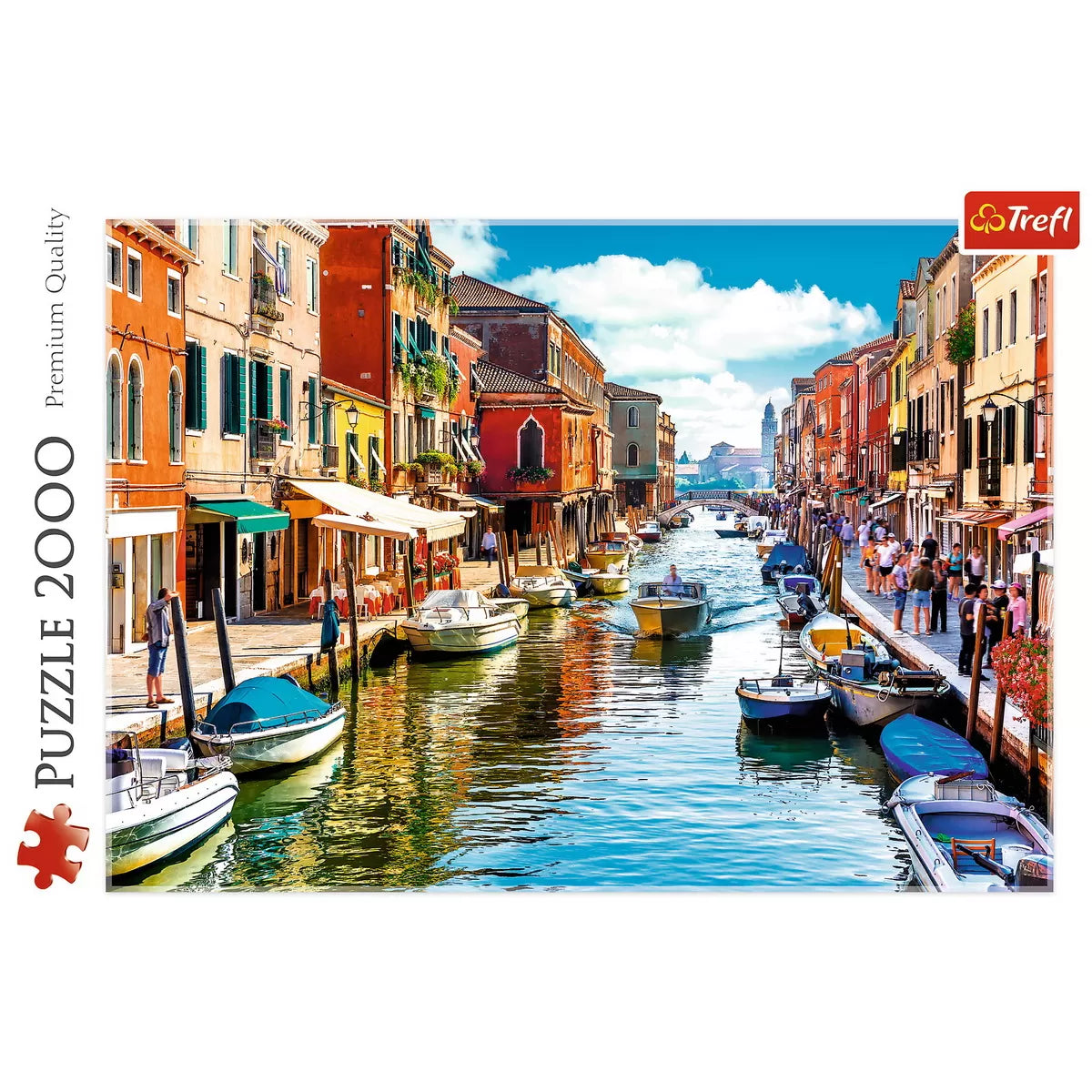 Puzzle trefl 2000 spre insula murano venetia