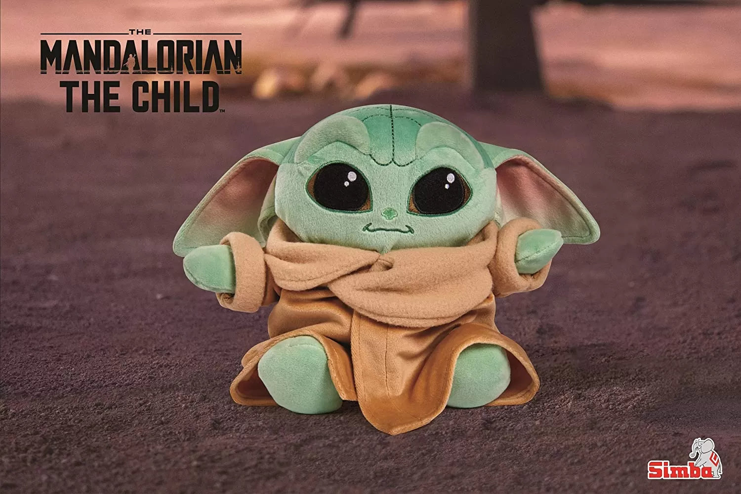 Baby Yoda a Plus Mandalorianból, a gyermek 25 cm