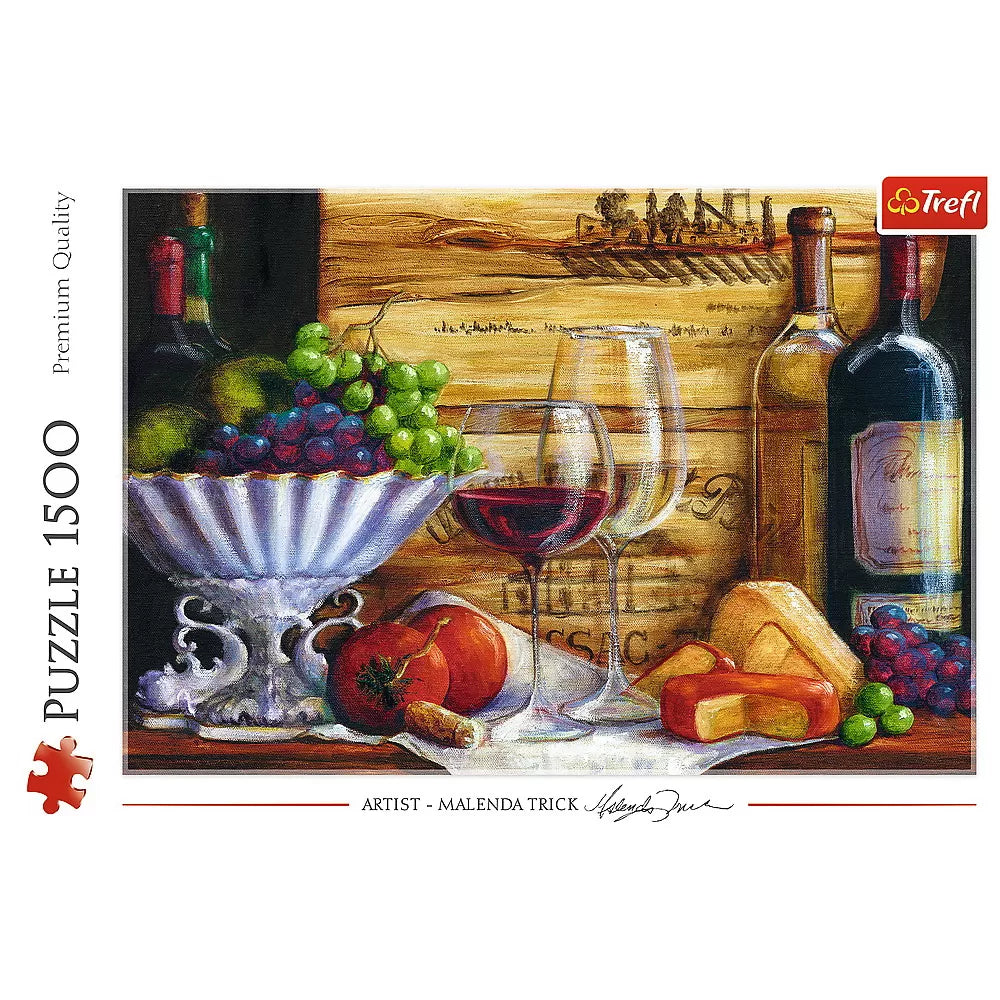 Puzzle trefl 1500  malenda trick arta vinului
