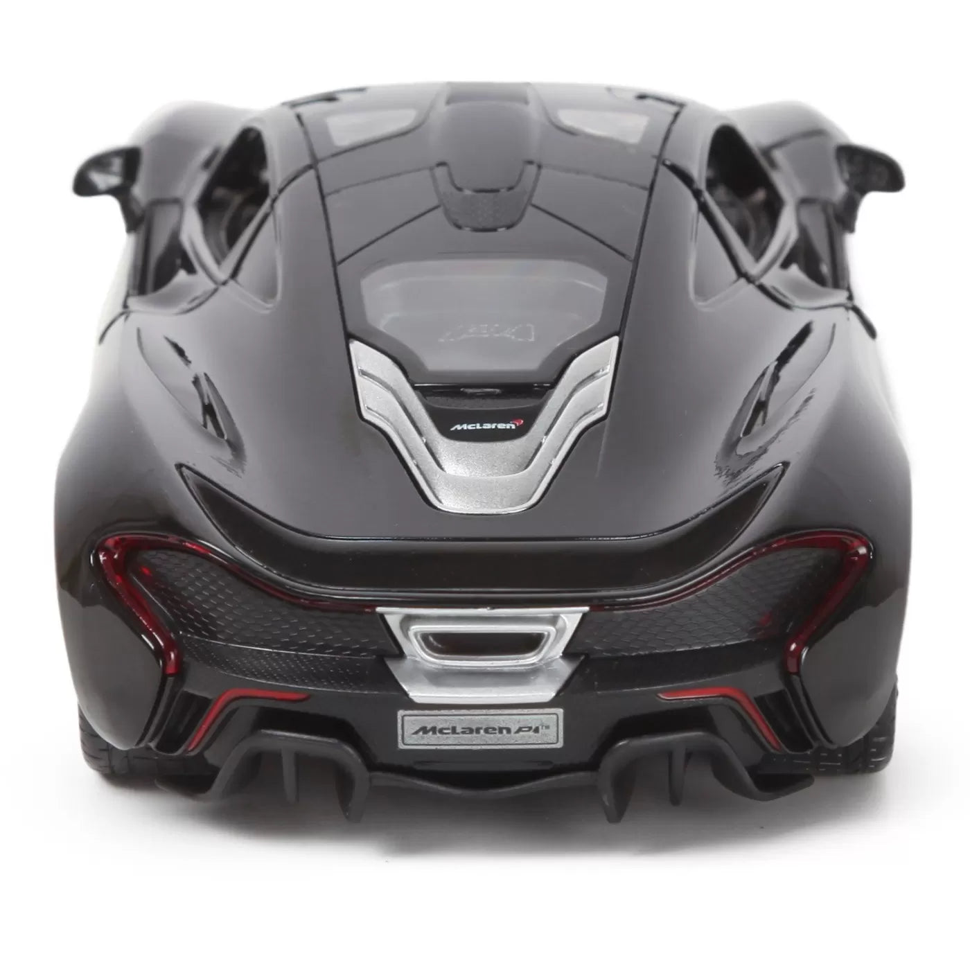 McLaren P1 fekete fém autó 1/24 méretarányú