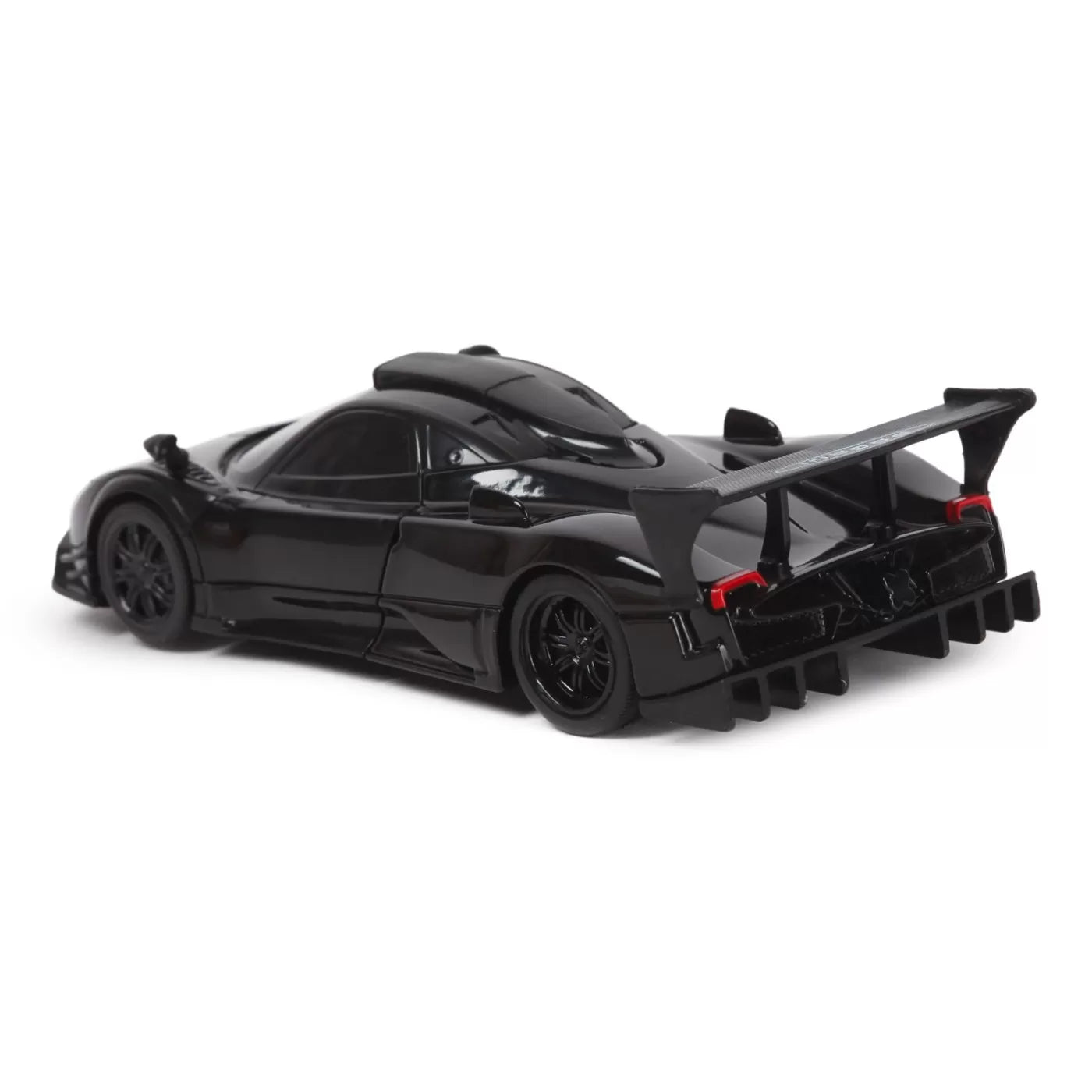 Pagani Zonda R kabrió fém autó, fekete, 1:32 méretarány