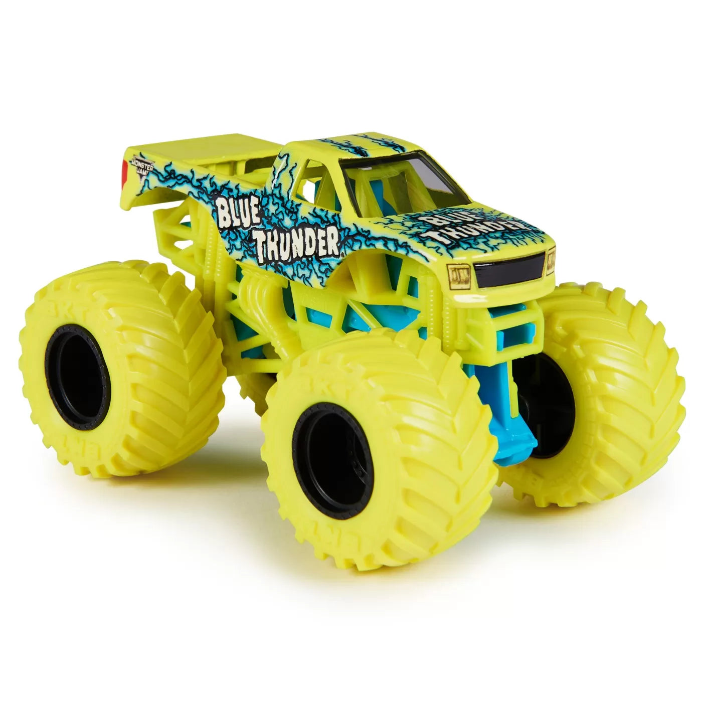 Monster Jam Kék Villám Fém Autó 1:64 Méretarány