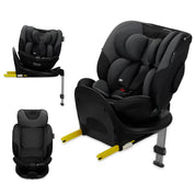 Scaun auto kinderkraft i-fix, i-size 40-150 cm, graphite black