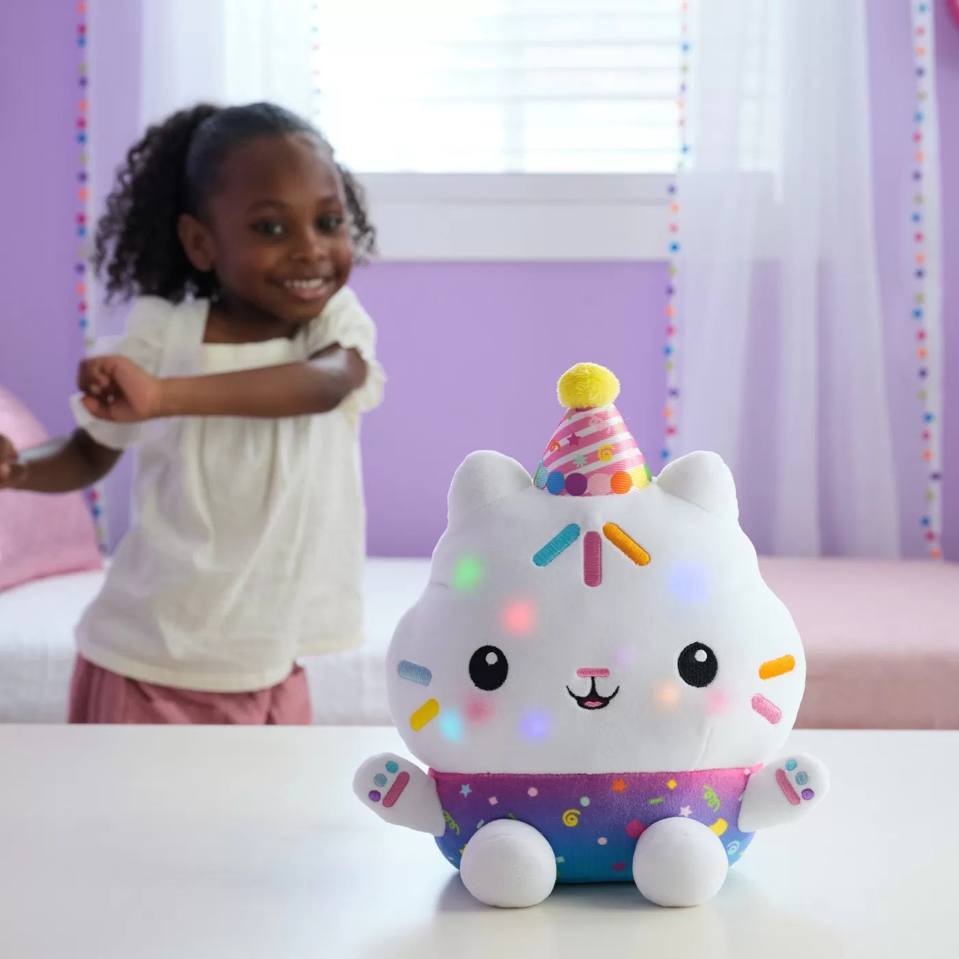 Gabbys babaház plüss fényes muffin macska 25cm