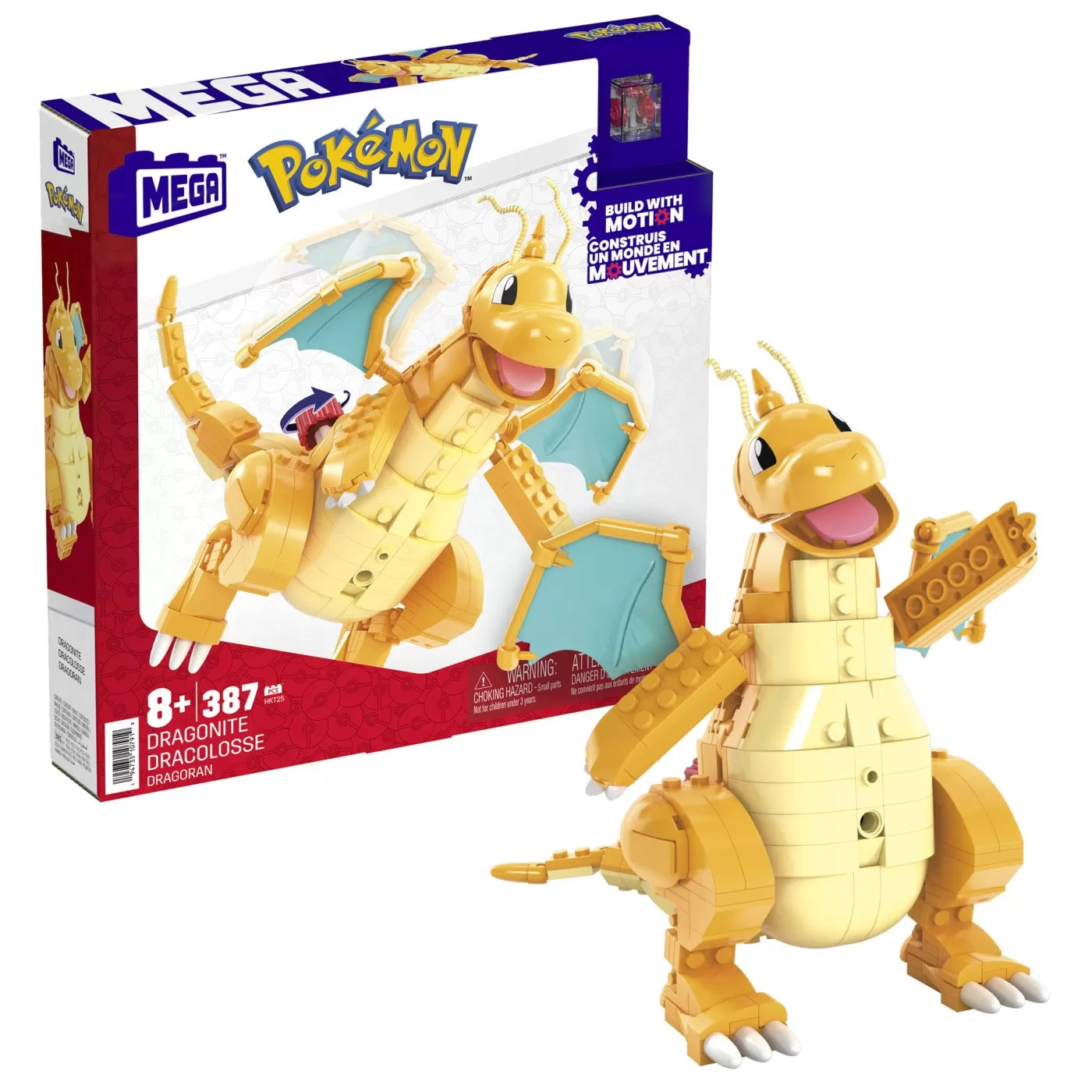 Pokémon mega dragonite építőkészlet