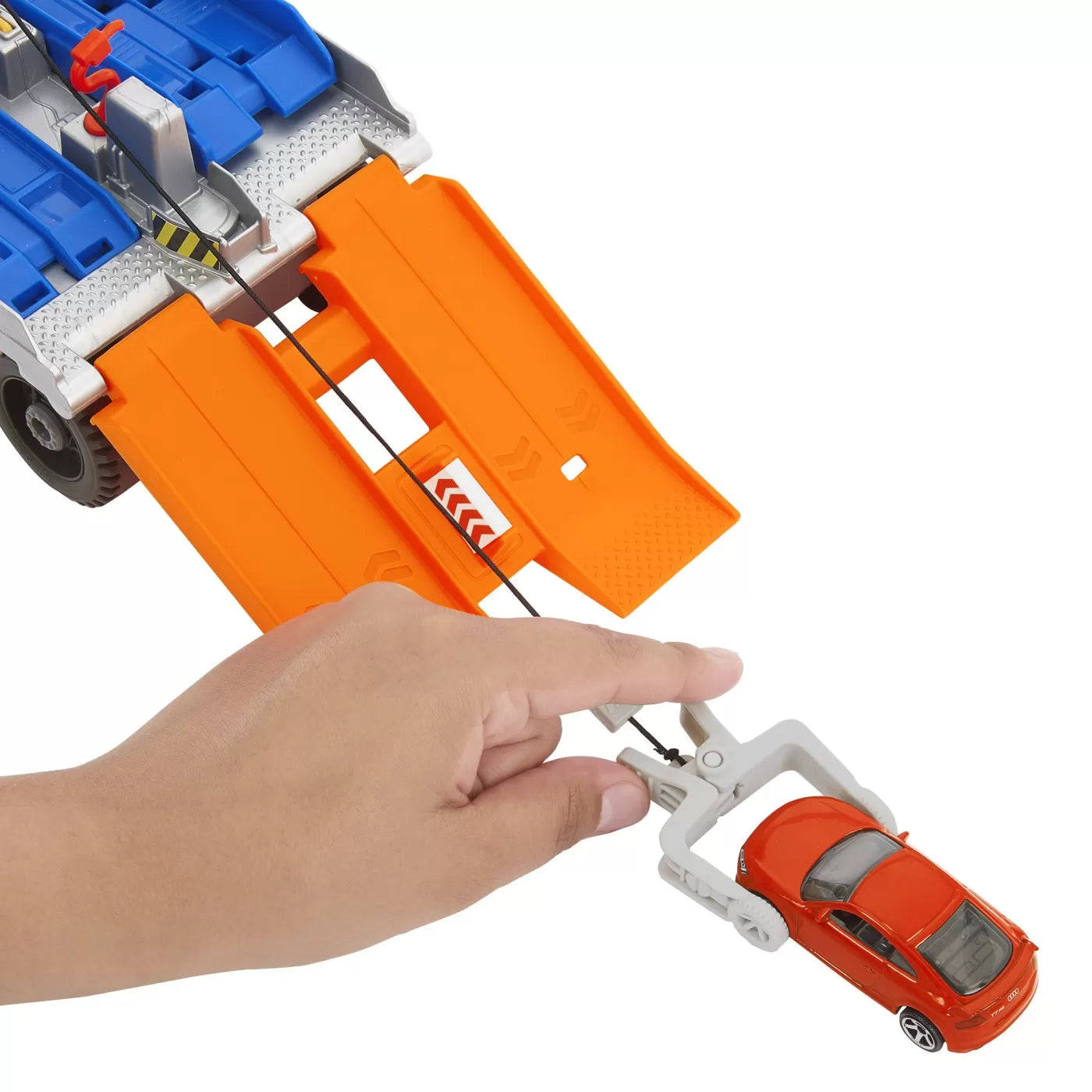 Matchbox akcióautó-javítóműhely és vontató