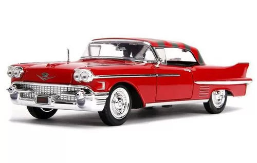 Freddy Krueger 1958 Cadillac Model 62 fém modellautó 1-24 méretarányú