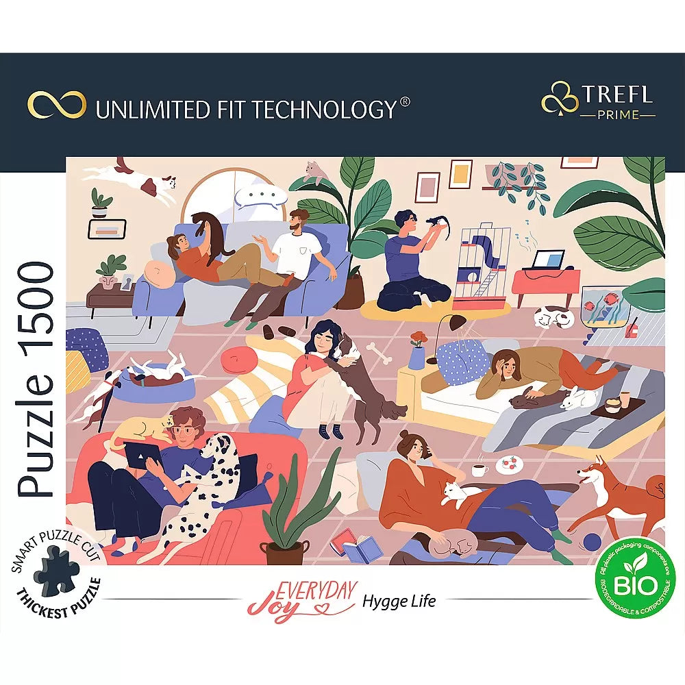 Puzzle trefl uft 1500 napi ölelés