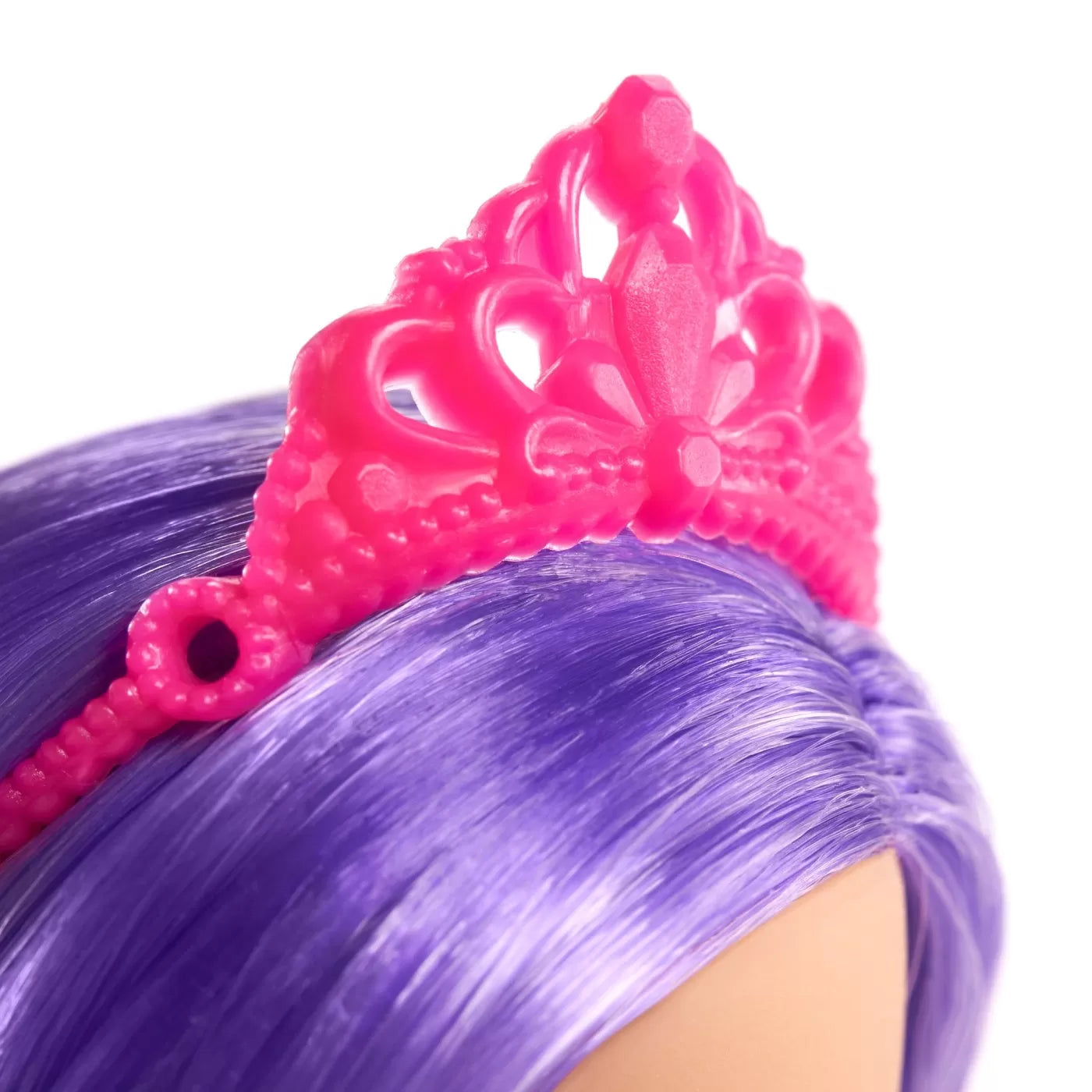 Barbie papusa barbie zana cu par mov