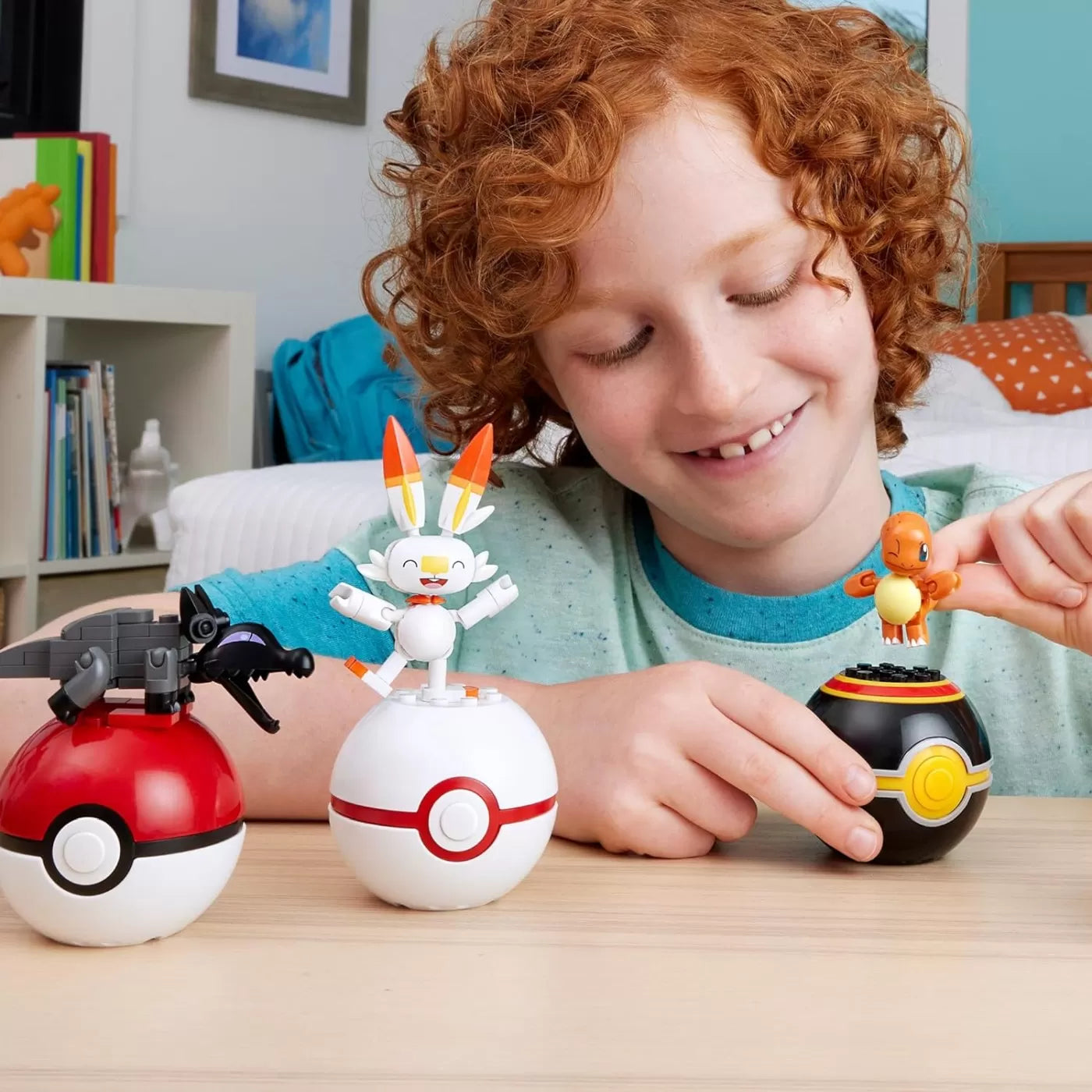 Pokémon mega szett 4 golyós tűzcsapat