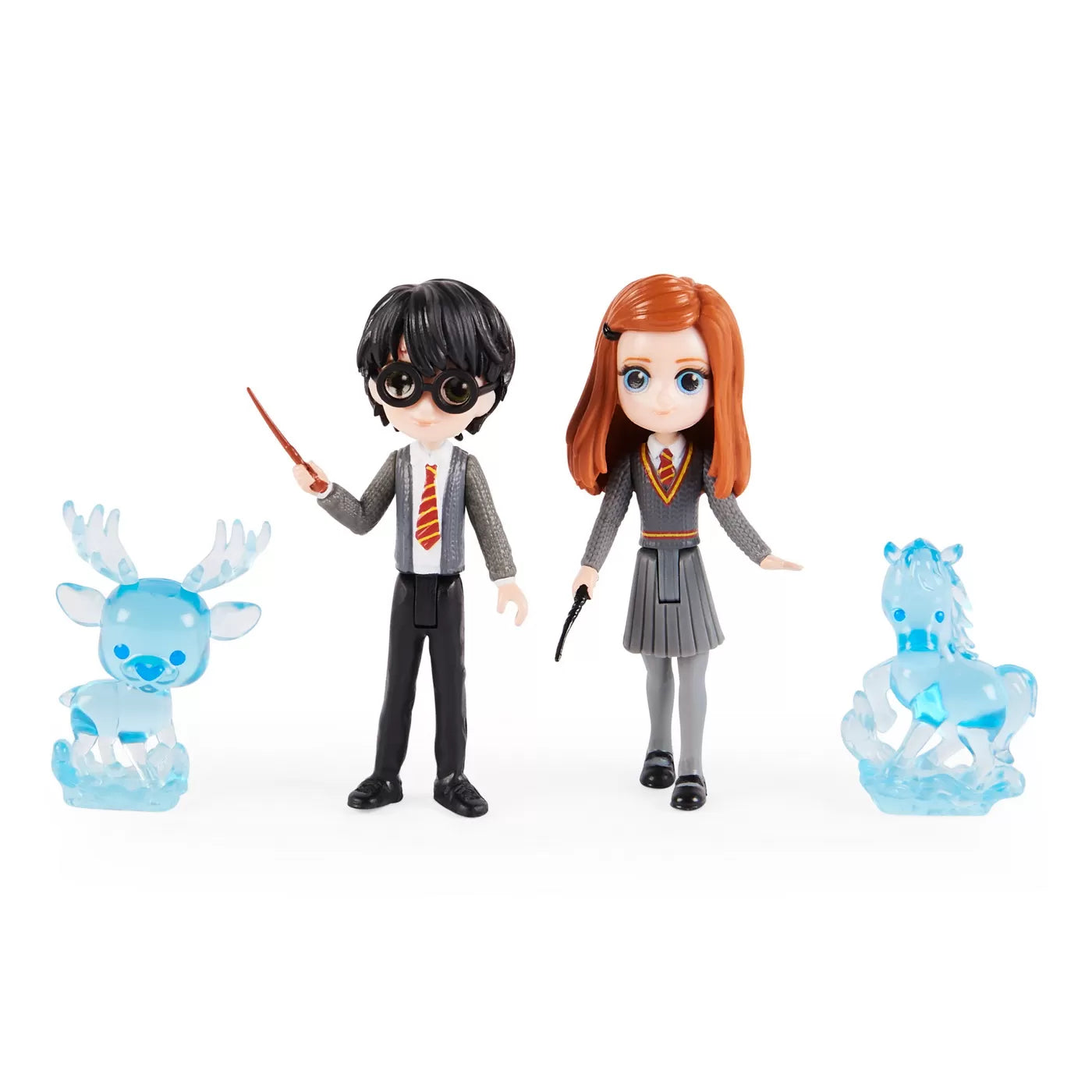 Harry Potter varázslóvilág varázslatos minifigura készlet 2 Harry Potter és Ginny Weasley figura