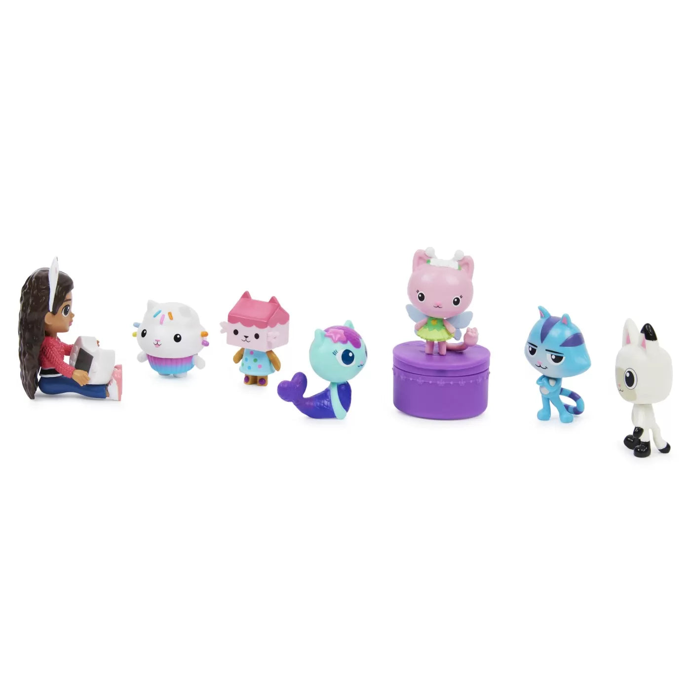 Gabbys dollhouse set 7 figurine deluxe