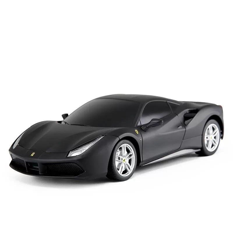 Masina cu telecomanda ferrari 488 gtb negru scara 1 la 24