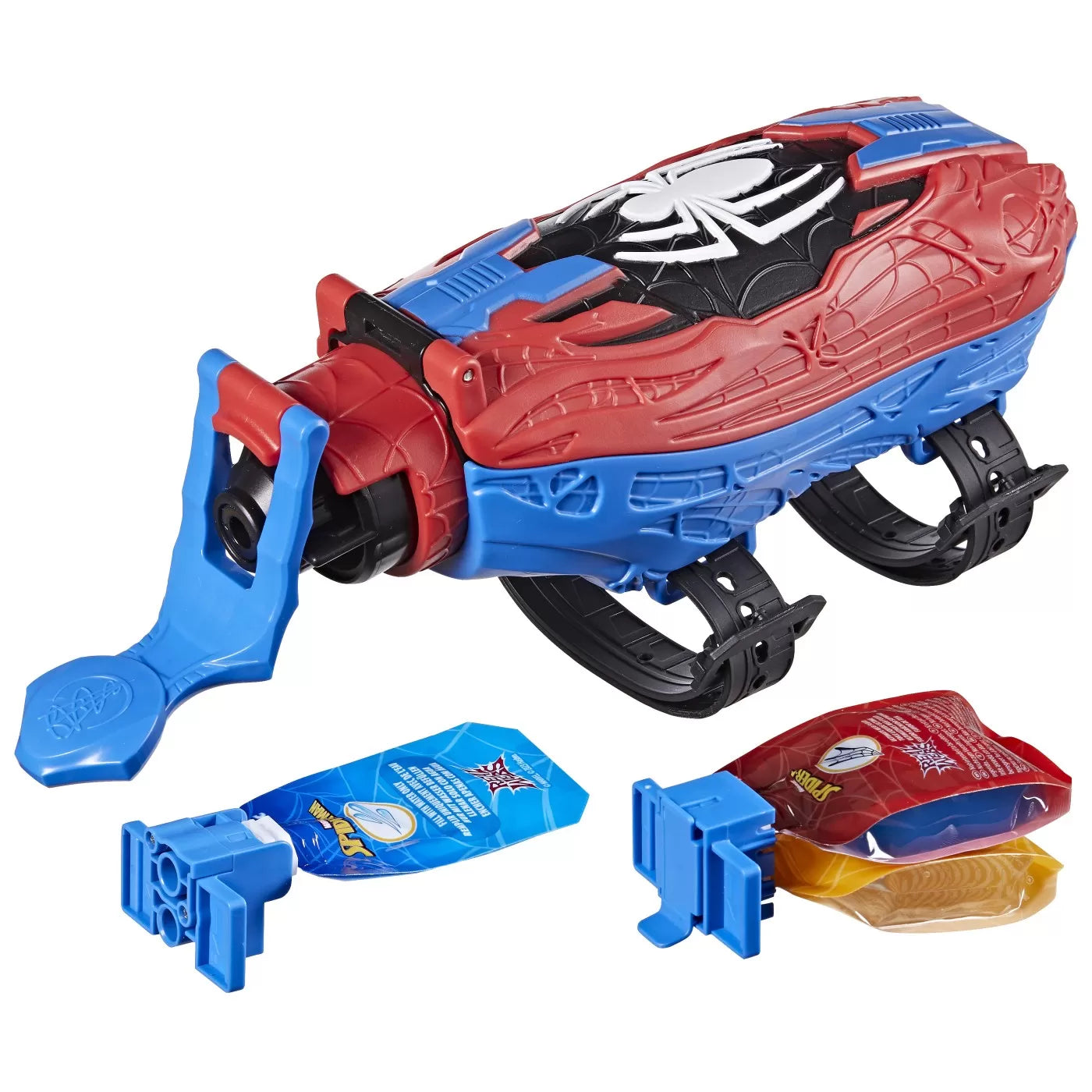 Spiderman blaster cu panza de paianjen