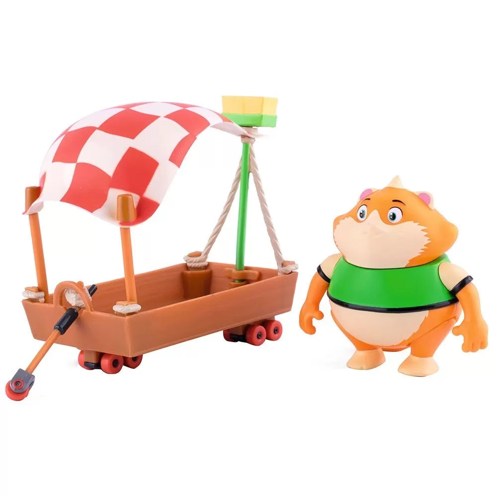 44 macska húsgombóc figura hajóval