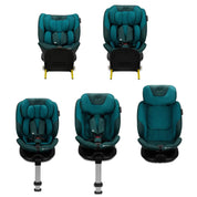 Scaun auto kinderkraft i-fix, i-size 40-150 cm, harbor blue
