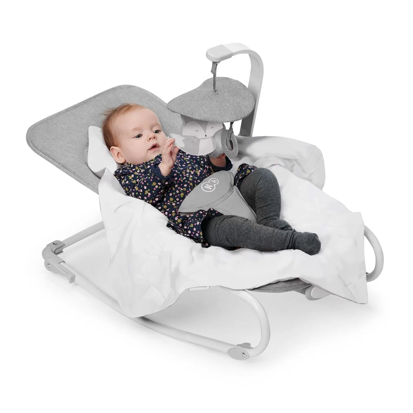 Sezlong 3 in 1, kinderkraft felio 2, stone grey