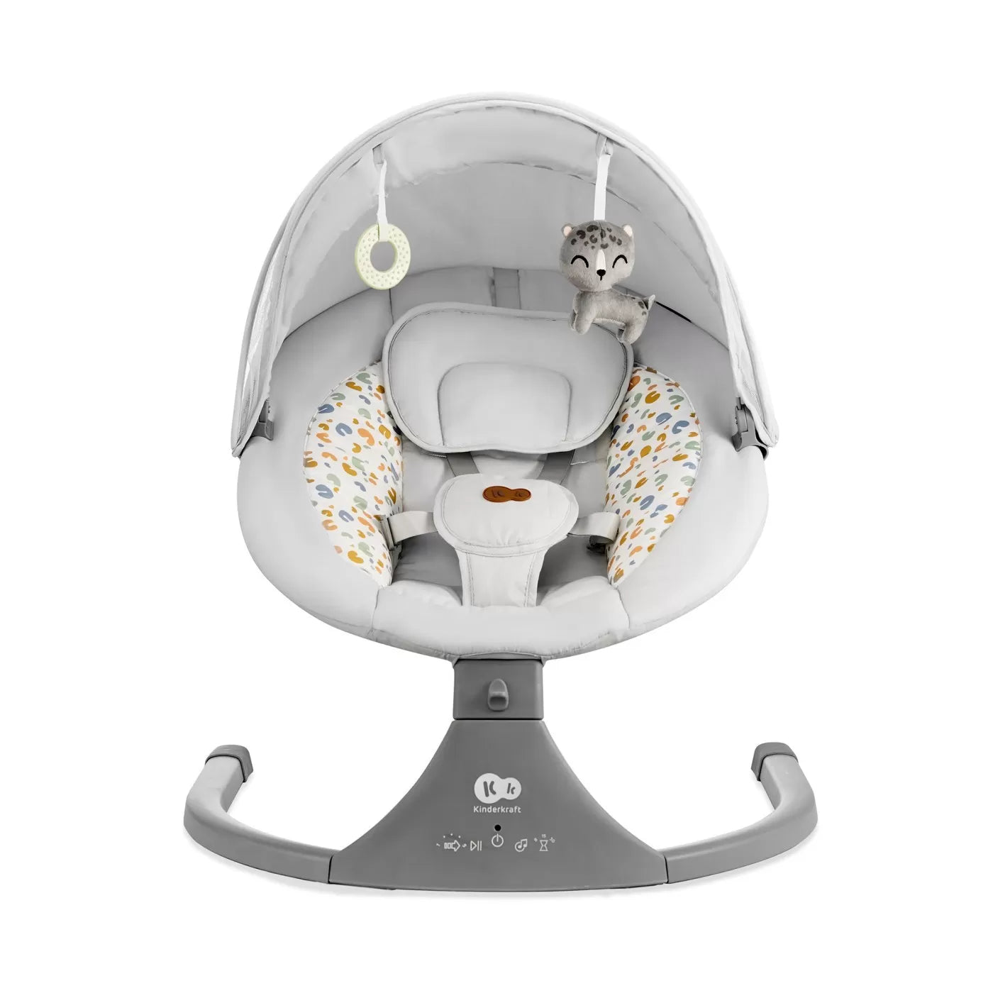 Leagan electric kinderkraft lumi 2, light grey