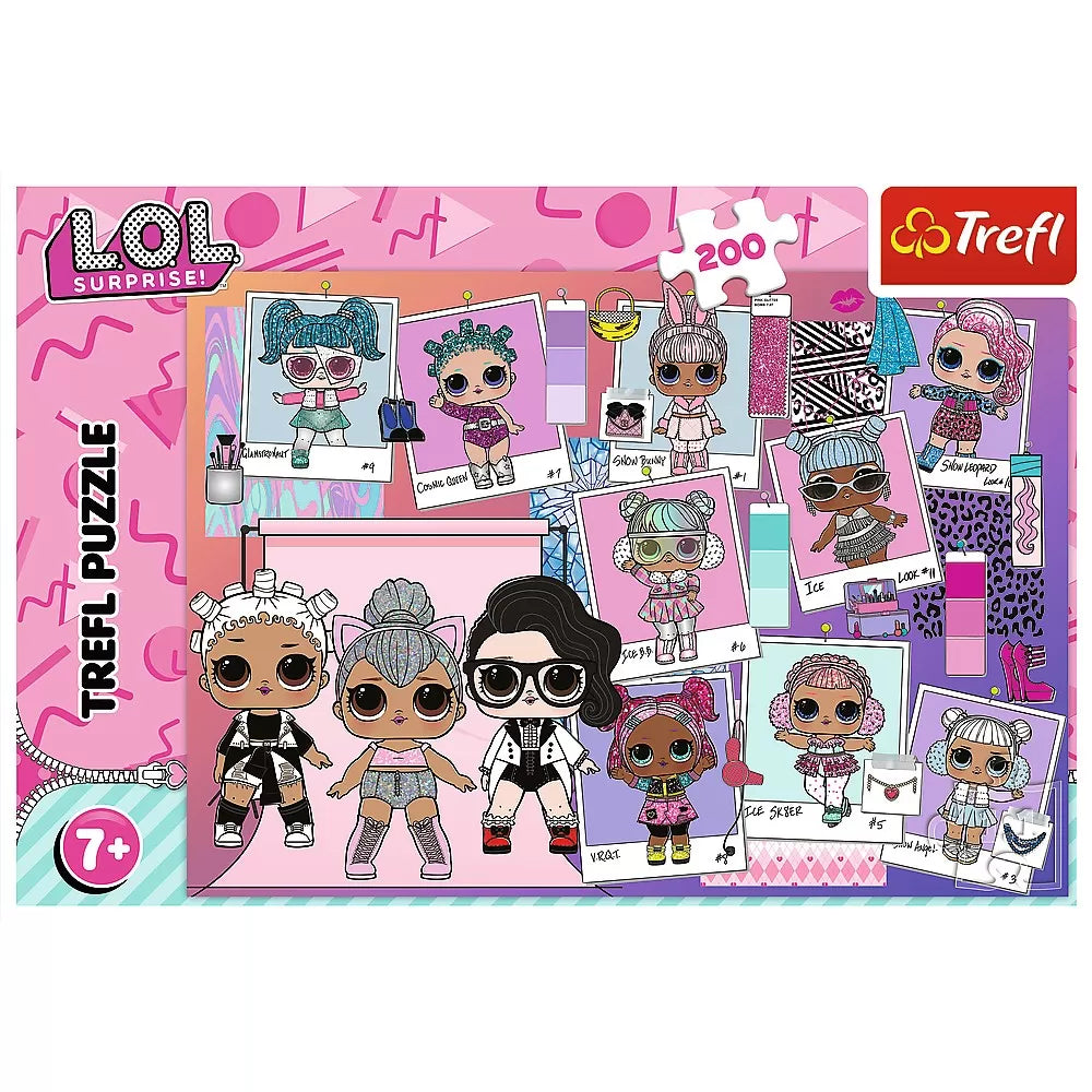 Puzzle trefl 200 lol papusile dragalase
