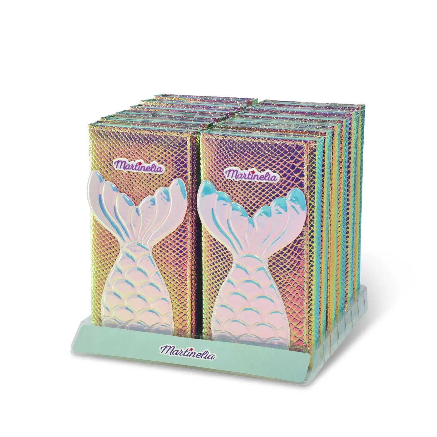 Martinelia lets be mermaids paleta de farduri in portfard mare