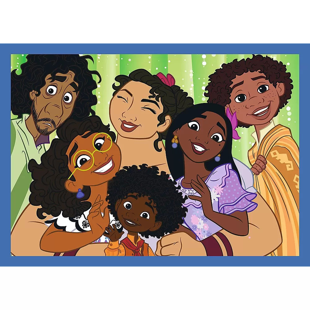 Puzzle trefl disney 4in1 minunata lume disney