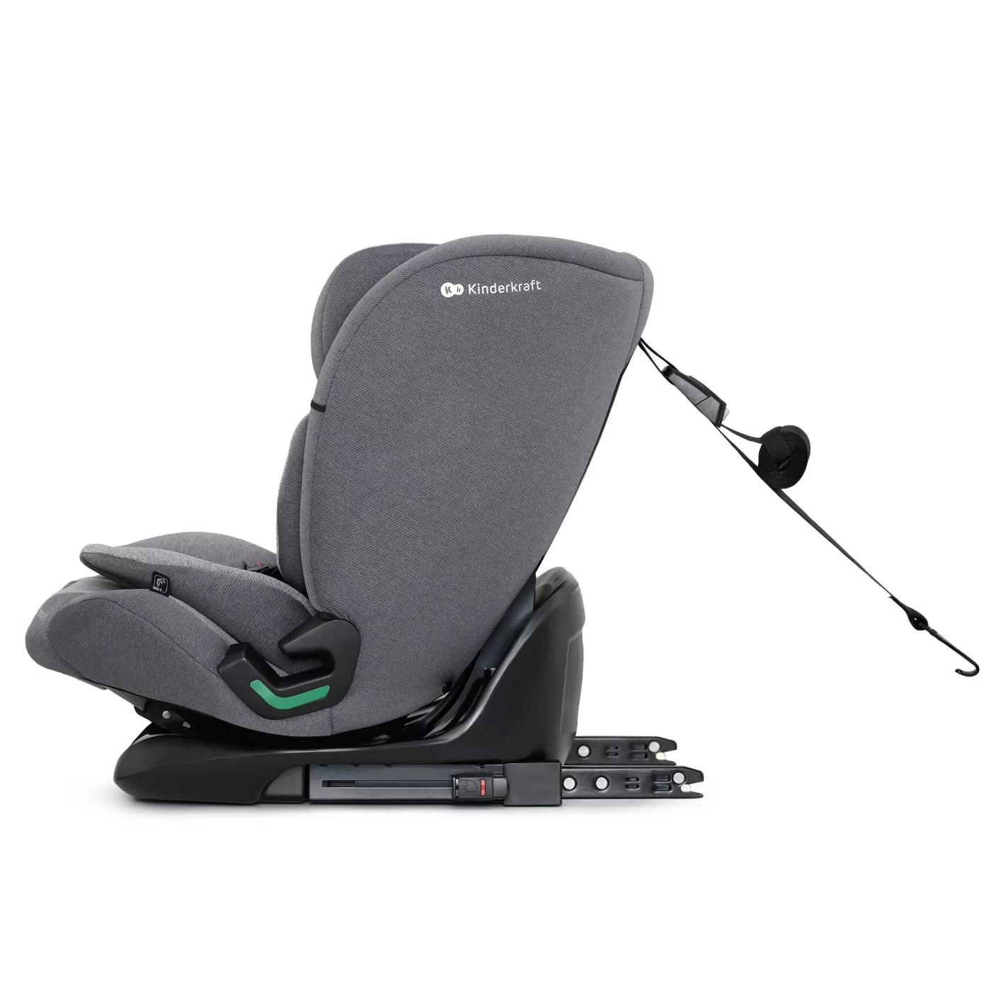 Scaun auto i-size, 76-150 cm, kinderkraft oneto 3, isofix, cool grey