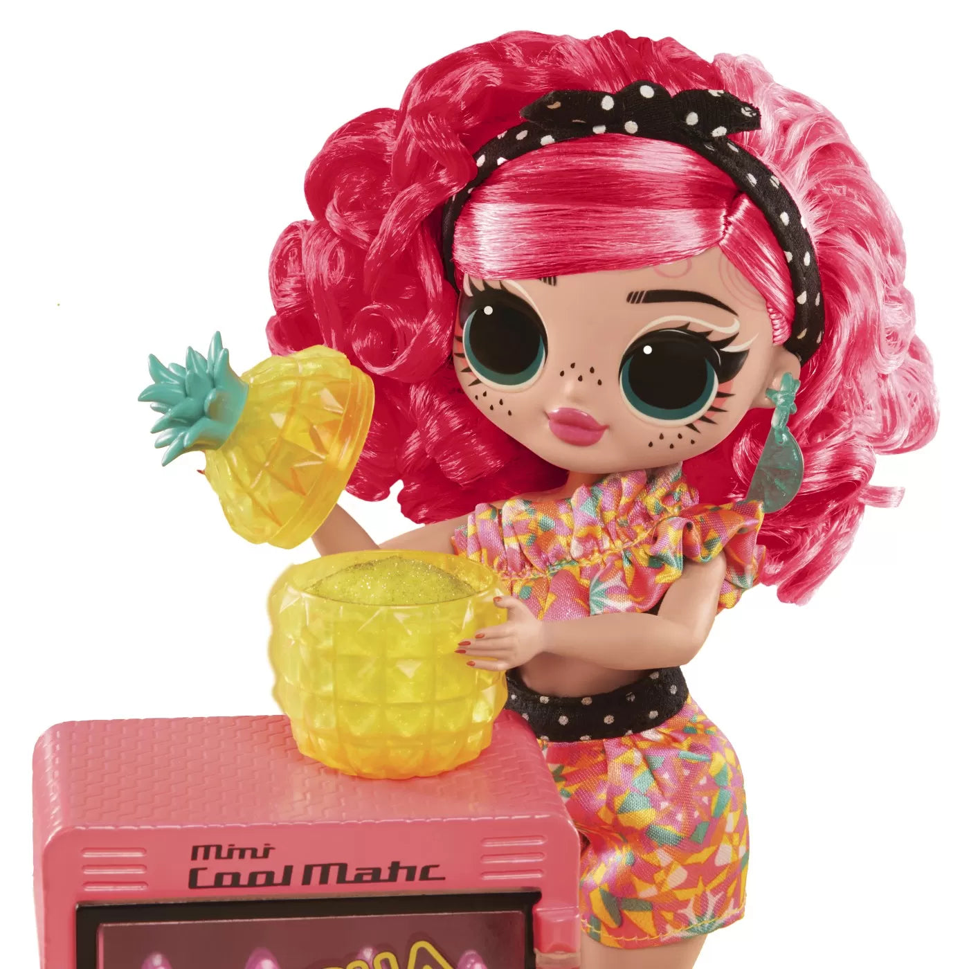 L.o.l. surprise! omg sweet nails pinky pops fruit shop set papusa cu accesorii