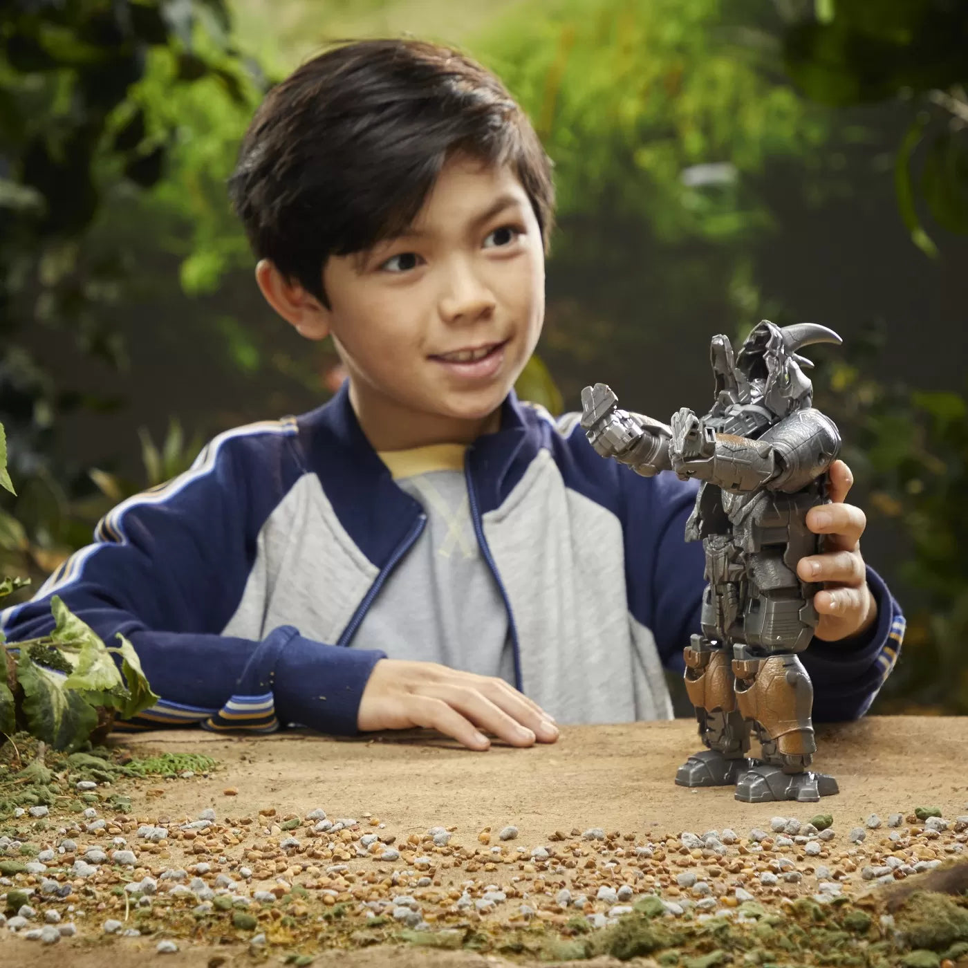 Transformers 7 smash changers figurina rhinox 23cm
