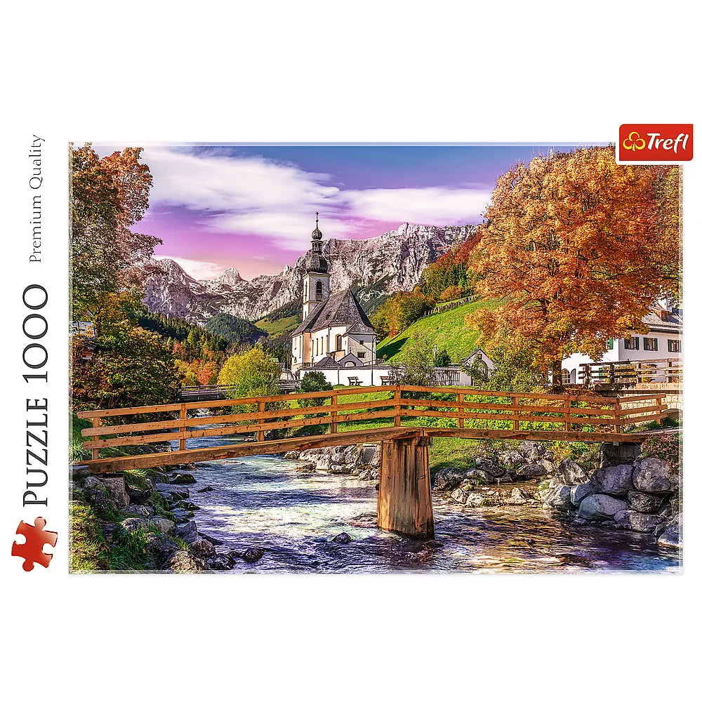 Puzzle trefl 1000  toamna in bavaria