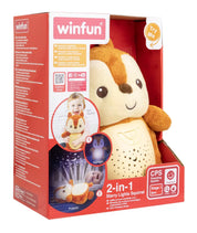 Winfun proiector si lampa de veghe veverita