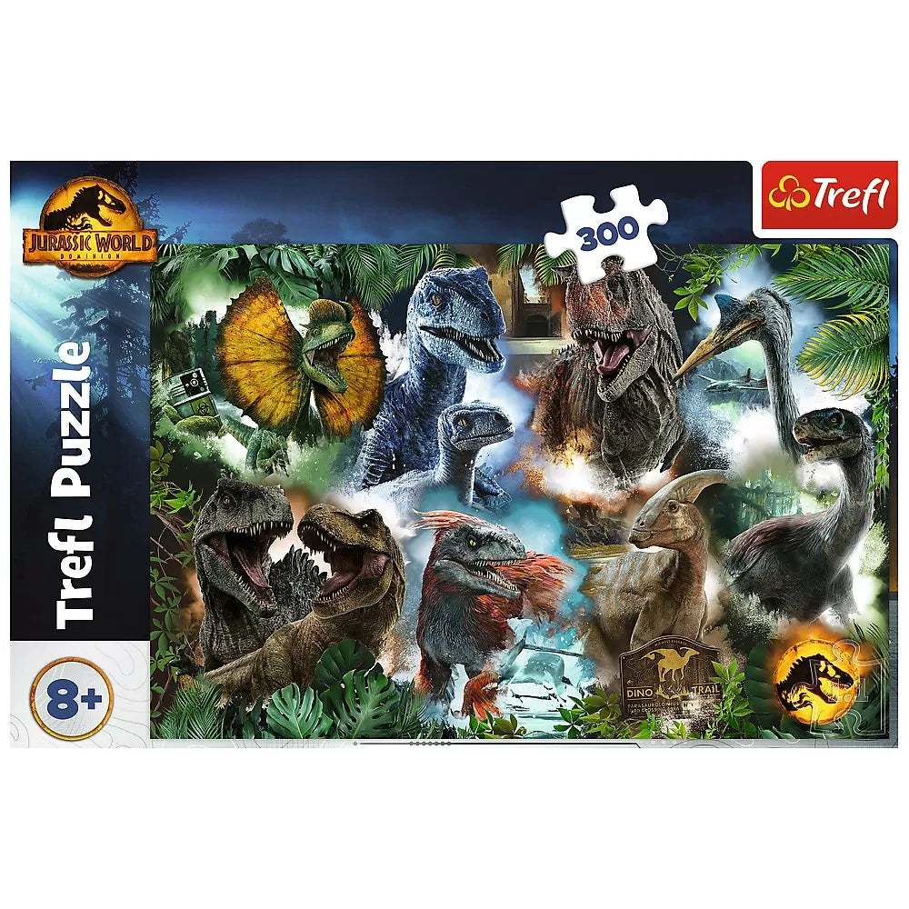 Puzzle Trefl 300 Jurassic World kedvenc dinoszauruszai