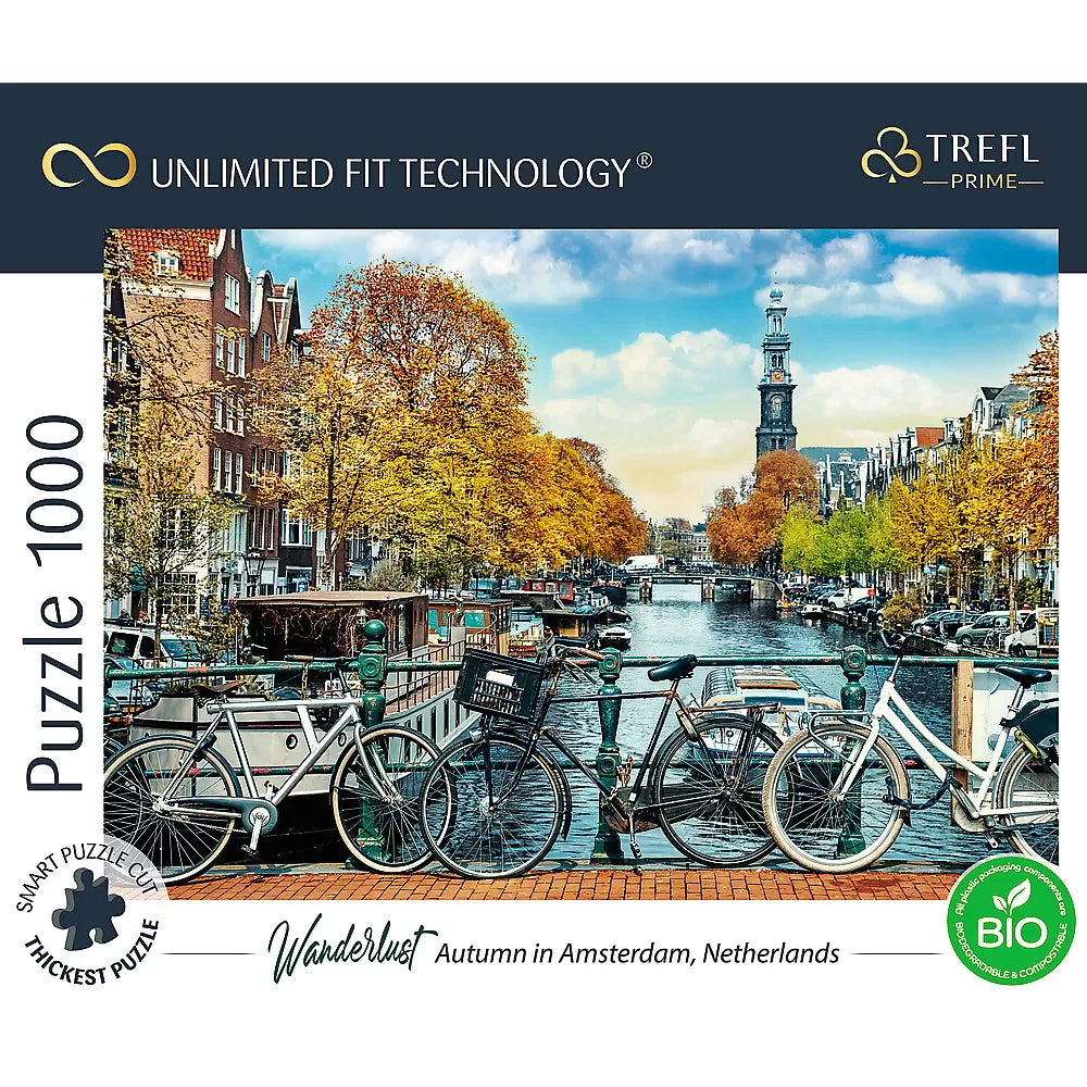 Puzzle trefl uft 1000 toamna in amsterdam