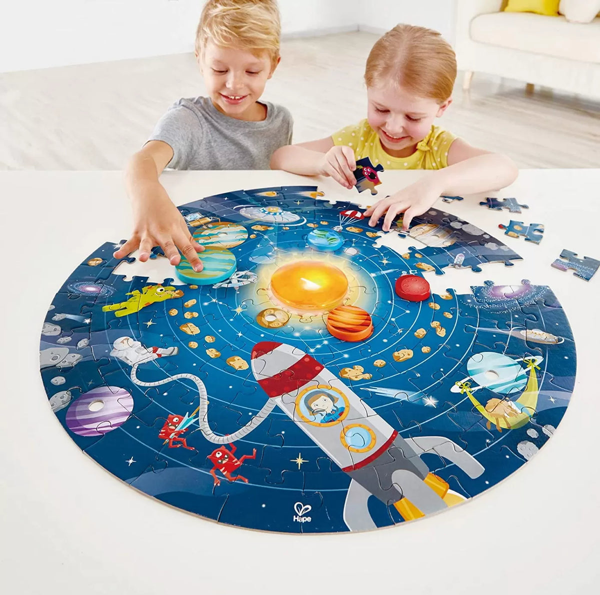 Hape puzzle sistemul solar