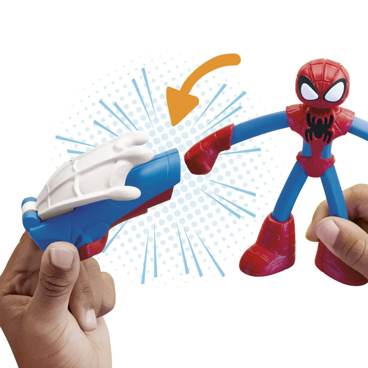 Play-Doh Marvel flexibilis figura kiegészítőkkel Pókember 10cm