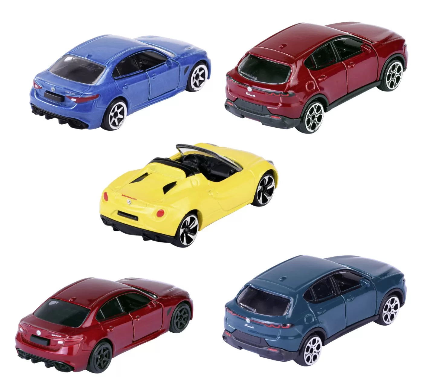 Majorette masinute metalice set 5 masini alfa romeo