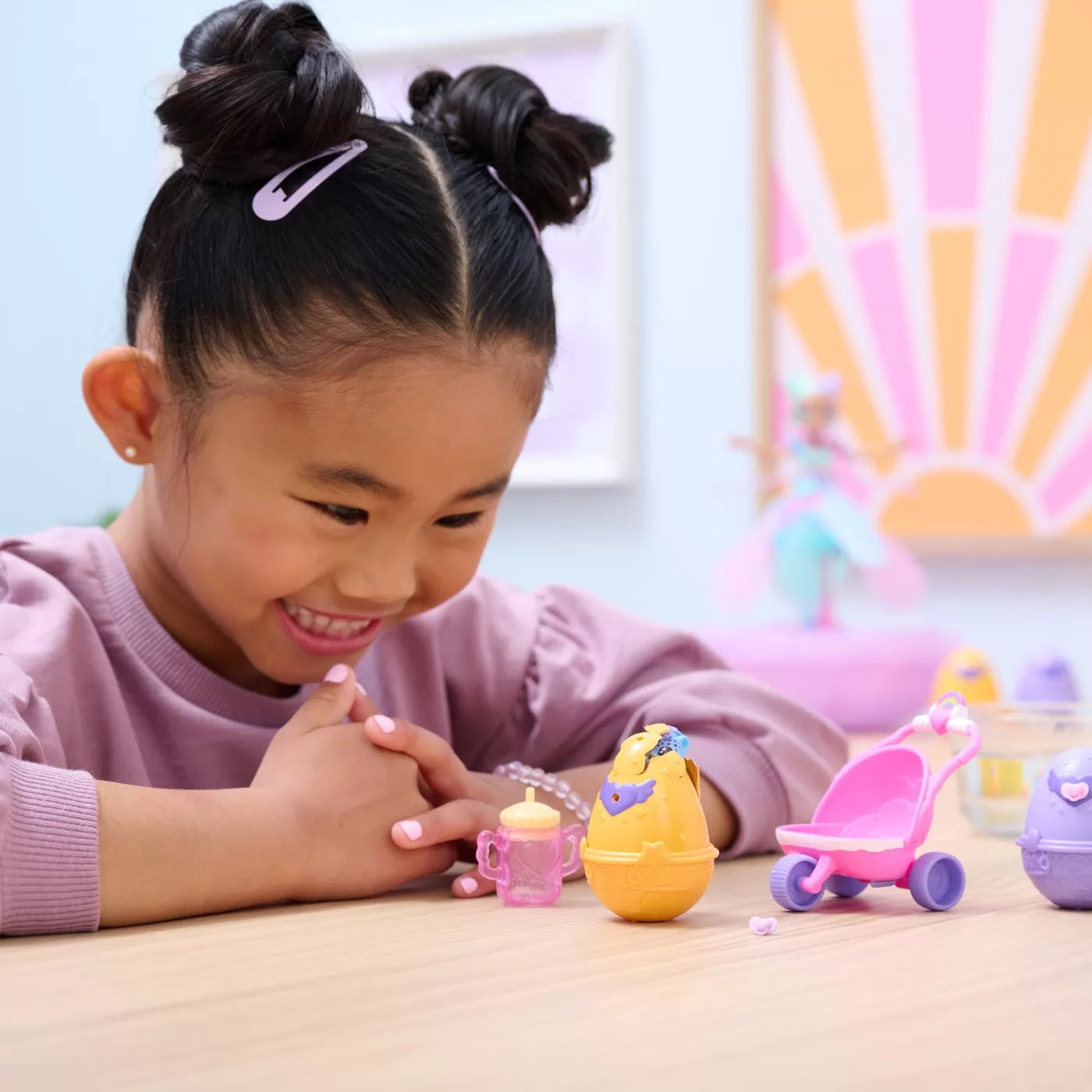 Hatchimals élőlények lila szettben