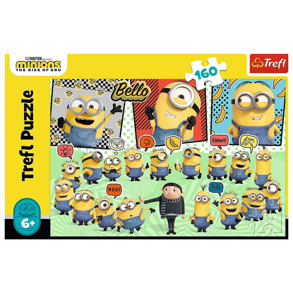 Puzzle trefl 160 minionii aventura minionilor