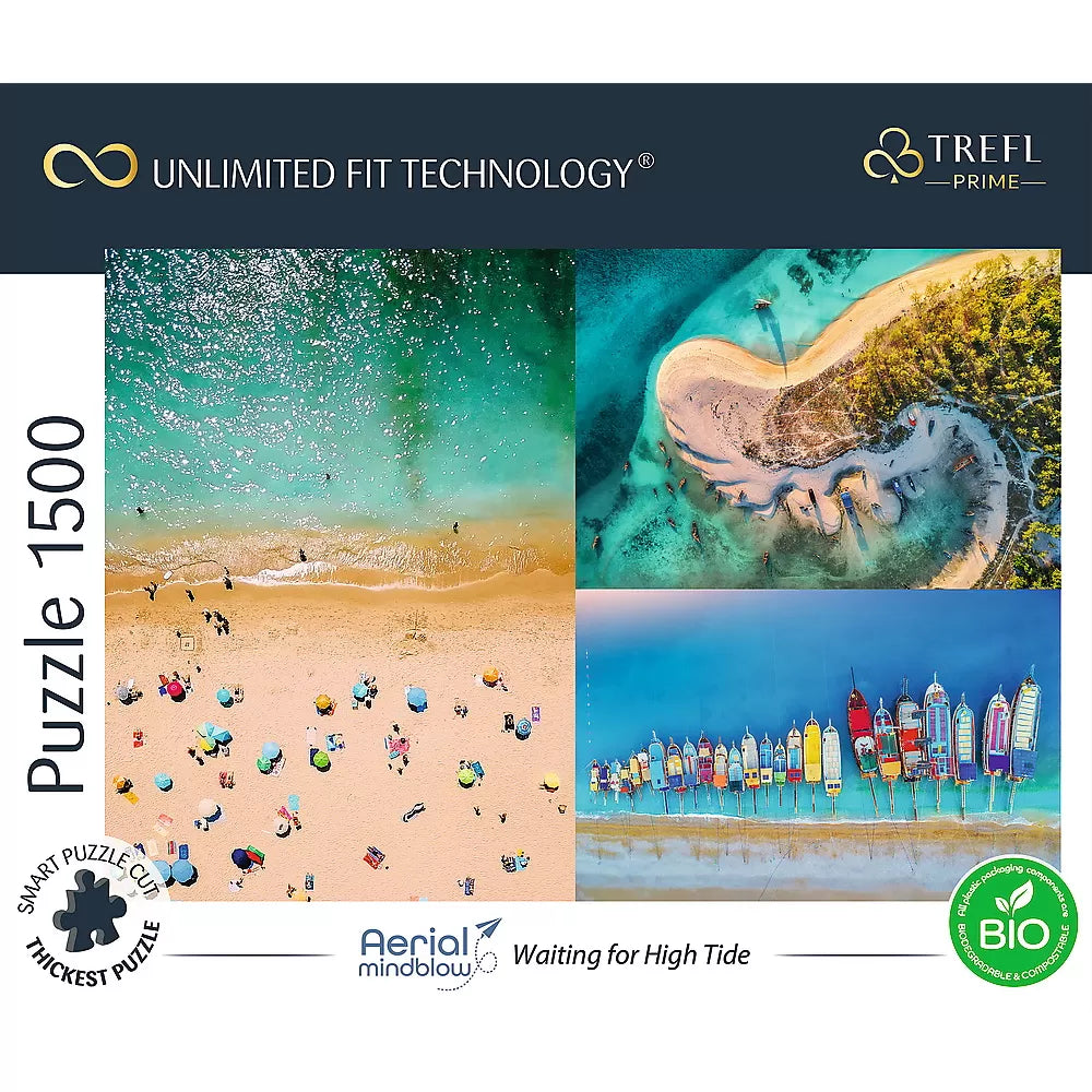 Puzzle Trefl UFT 1500 a tengerparton