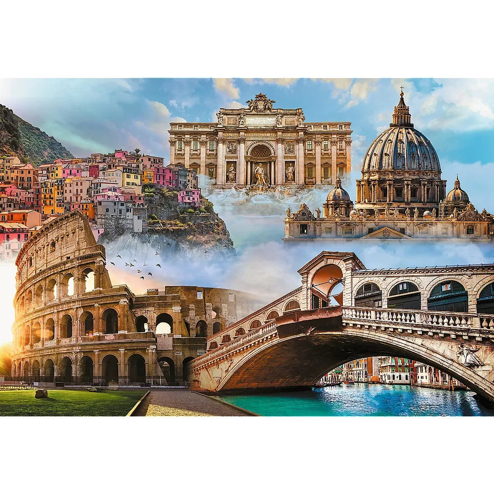Puzzle trefl 1500 kedvenc hely Olaszországban