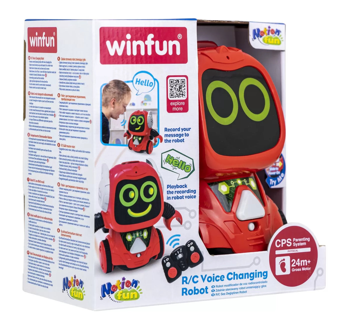 Winfun robotel interactiv