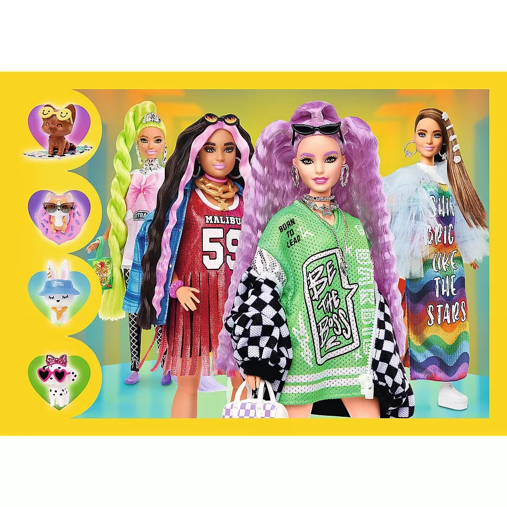 Trefl 4 az 1-ben Barbie Wonder World Puzzle