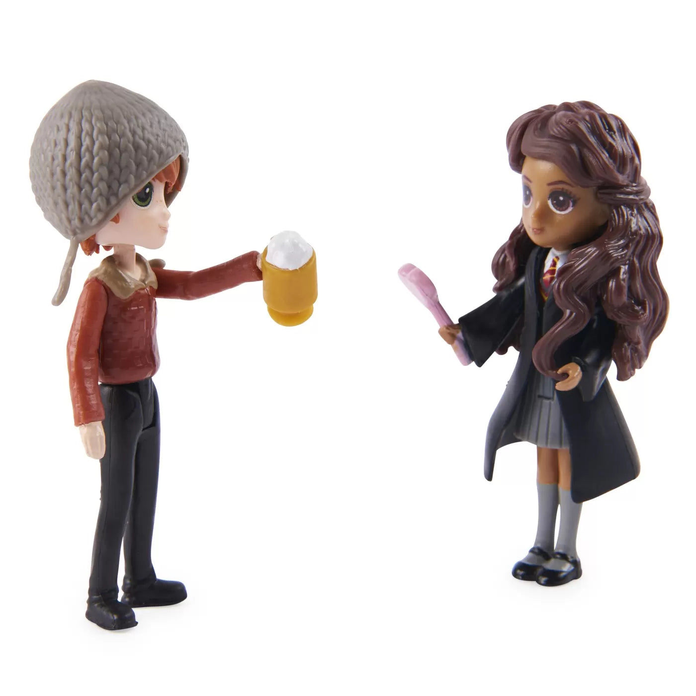 Harry Potter varázslóvilág varázslatos minifigura szett 2 Ron és Parvati figurával