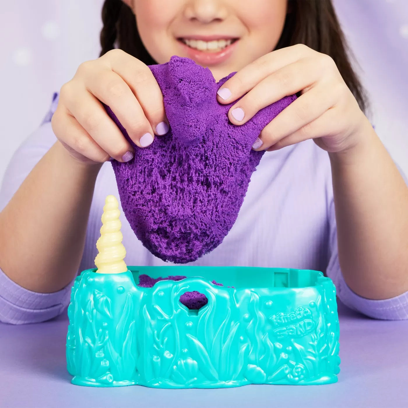 Kinetic sand set mermaid crystal