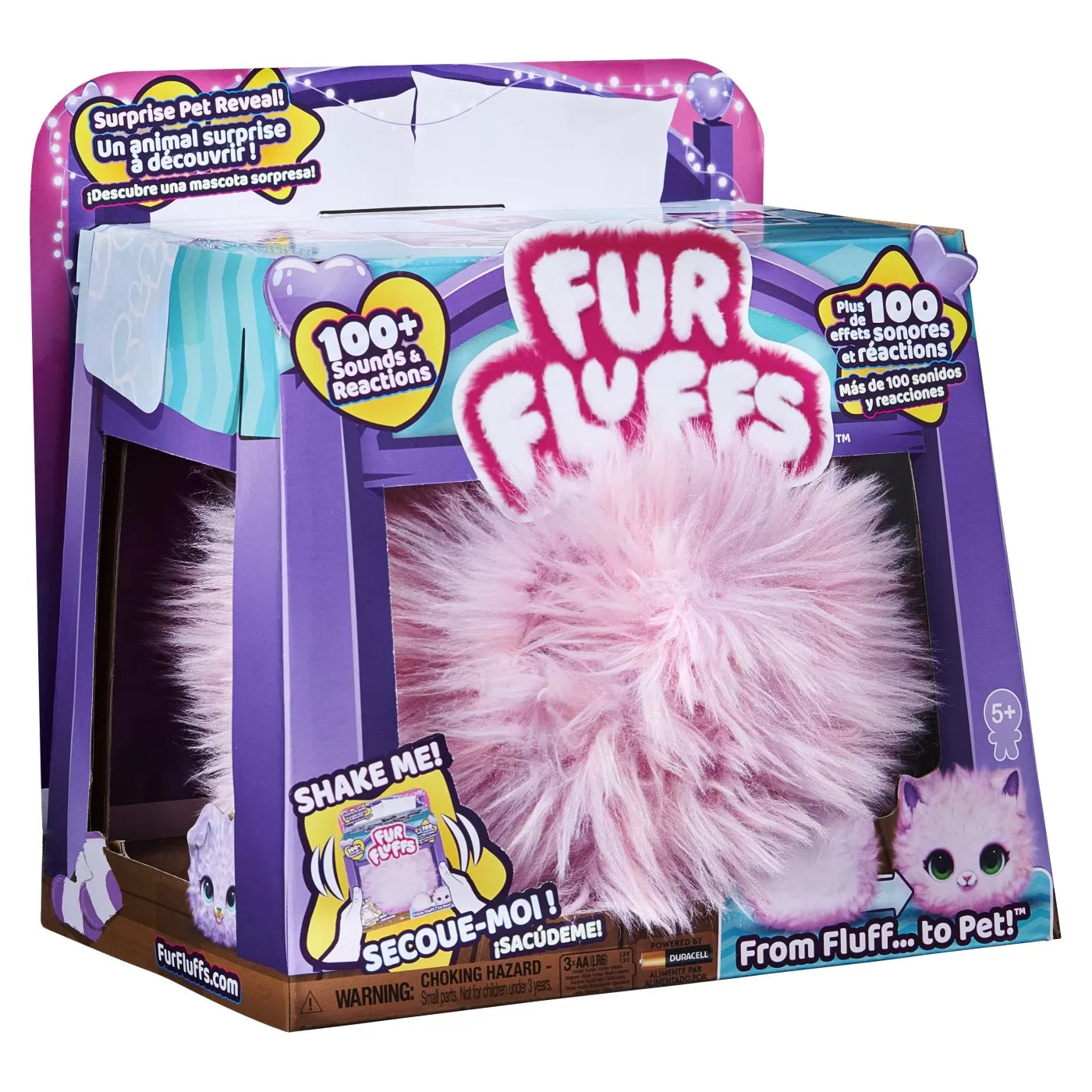 Furr fluffs interaktív plüss cica