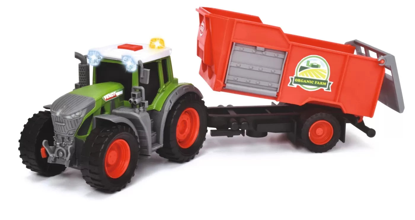Dickie Fendt traktor utánfutóval