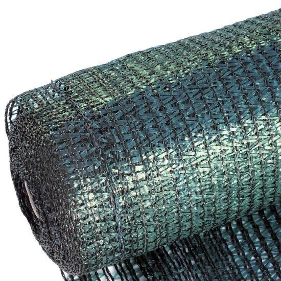 Árnyékolóháló, HDPE, 80 g/m2, árnyékolási fok 80%, zöld, 10x1 m