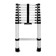 Scara aluminiu telescopica, Drabest, 9 trepte, max 125 kg, 0.88-2.6 m