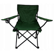 Scaun pliabil gradina, camping, pescuit, rosu, max 120 kg, 50x50x80 cm